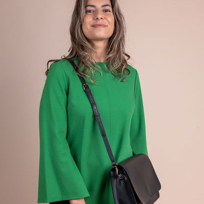 O MY BAG - AUDREY Apple Black - WERTE FREUNDE