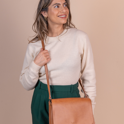 O MY BAG - AUDREY Apple Cognac - WERTE FREUNDE