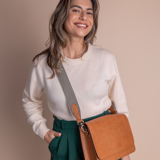 O MY BAG - AUDREY Apple Cognac - WERTE FREUNDE