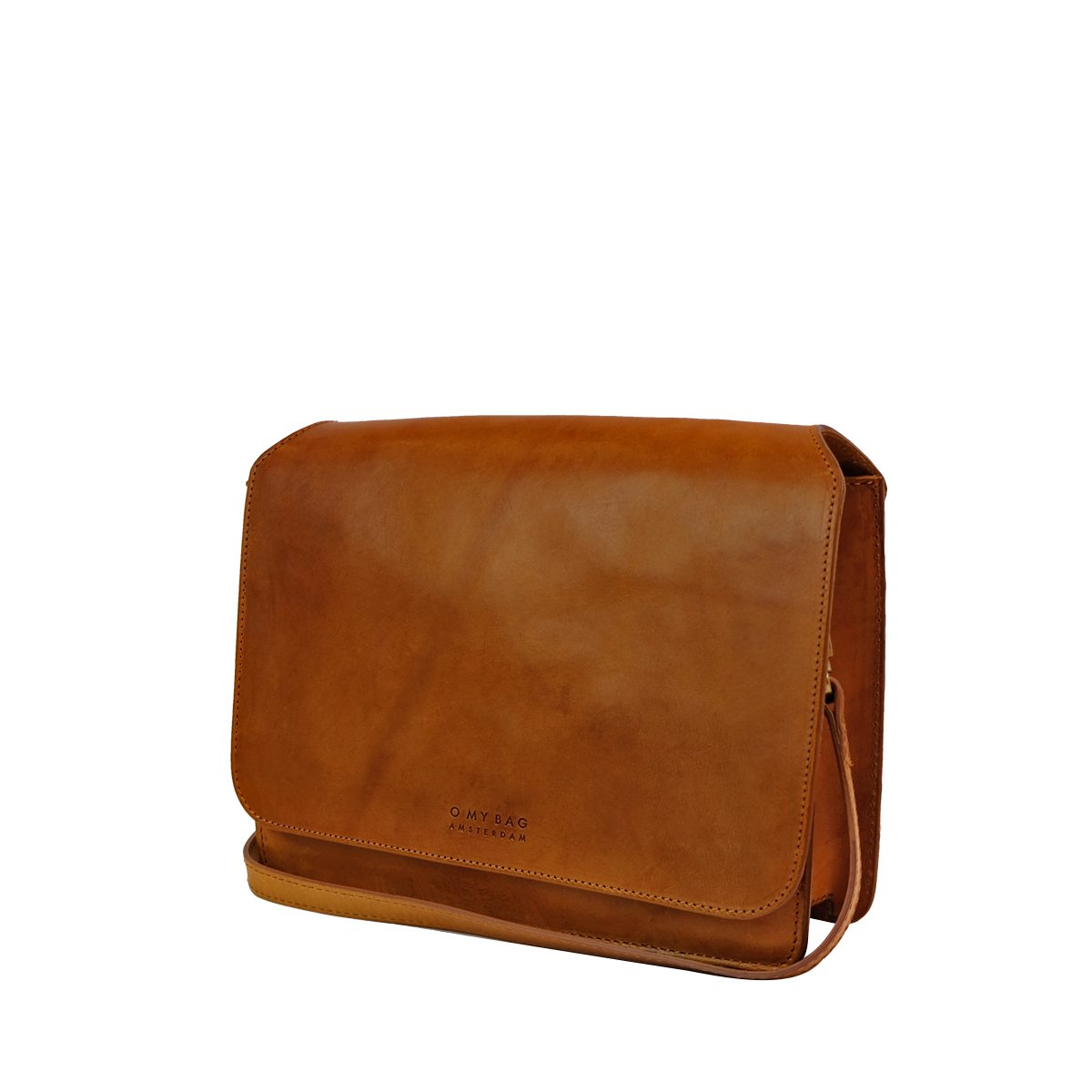 O MY BAG - AUDREY Classic Cognac - WERTE FREUNDE