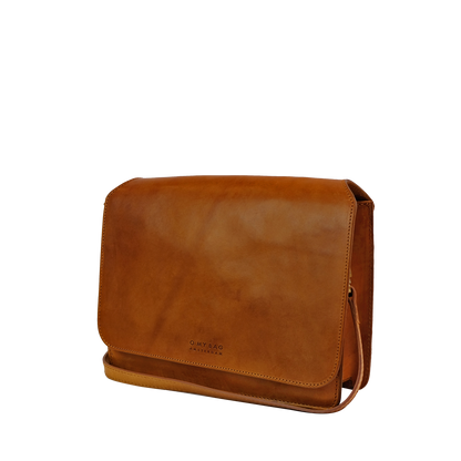 O MY BAG - AUDREY Classic Cognac - WERTE FREUNDE