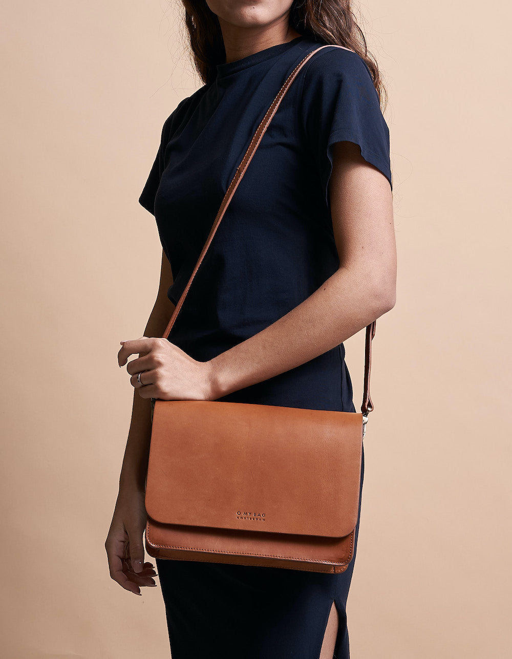 O MY BAG - AUDREY Classic Cognac - WERTE FREUNDE