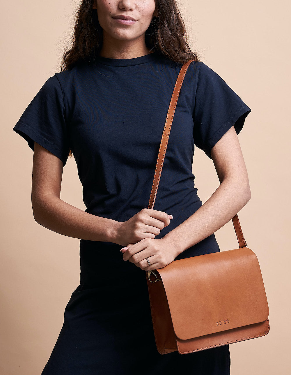 O MY BAG - AUDREY Classic Cognac - WERTE FREUNDE