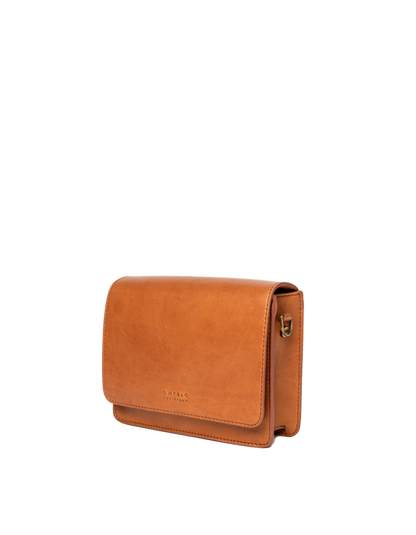 O MY BAG - AUDREY MINI Apple Cognac - WERTE FREUNDE