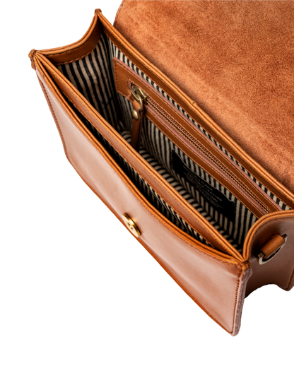 O MY BAG - AUDREY MINI Apple Cognac - WERTE FREUNDE