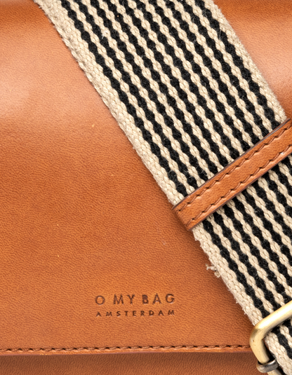 O MY BAG - AUDREY MINI Apple Cognac - WERTE FREUNDE