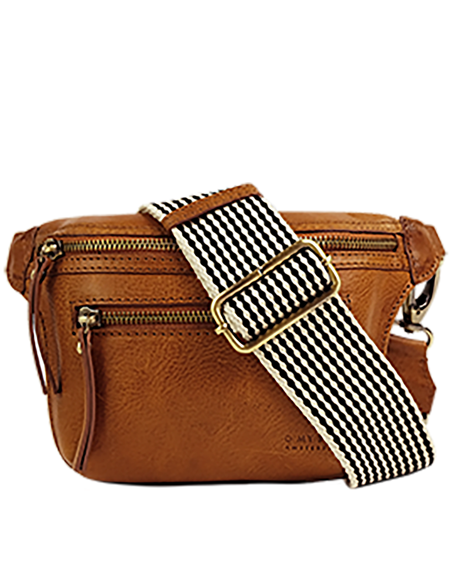 O MY BAG - BECKS BUMBAG Stromboli Cognac - WERTE FREUNDE