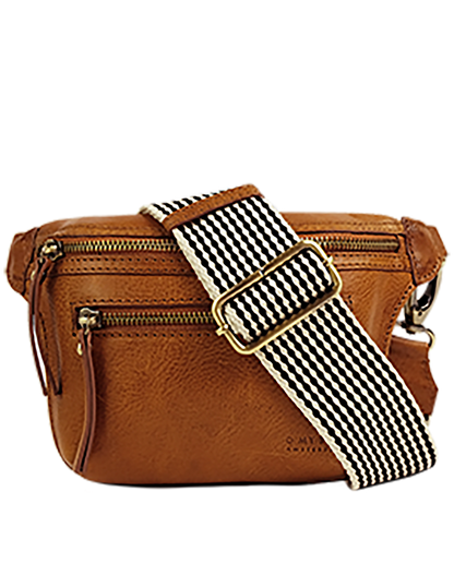 O MY BAG - BECKS BUMBAG Stromboli Cognac - WERTE FREUNDE
