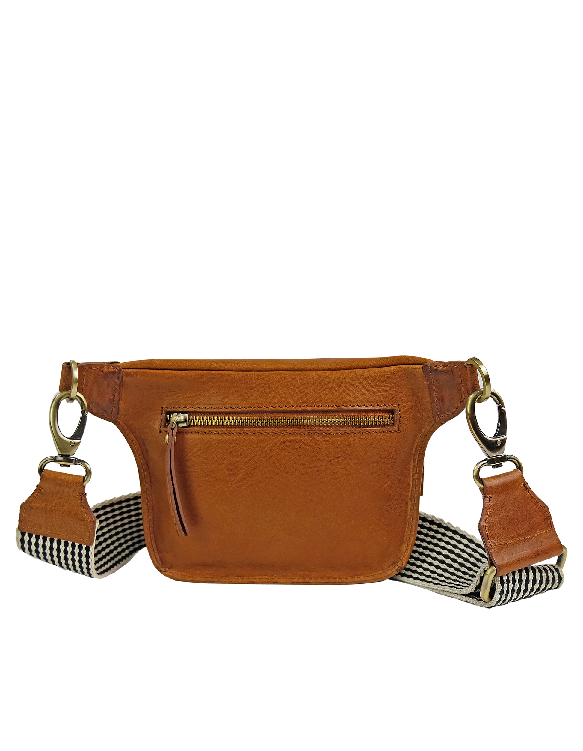 O MY BAG - BECKS BUMBAG Stromboli Cognac - WERTE FREUNDE