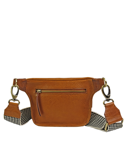 O MY BAG - BECKS BUMBAG Stromboli Cognac - WERTE FREUNDE