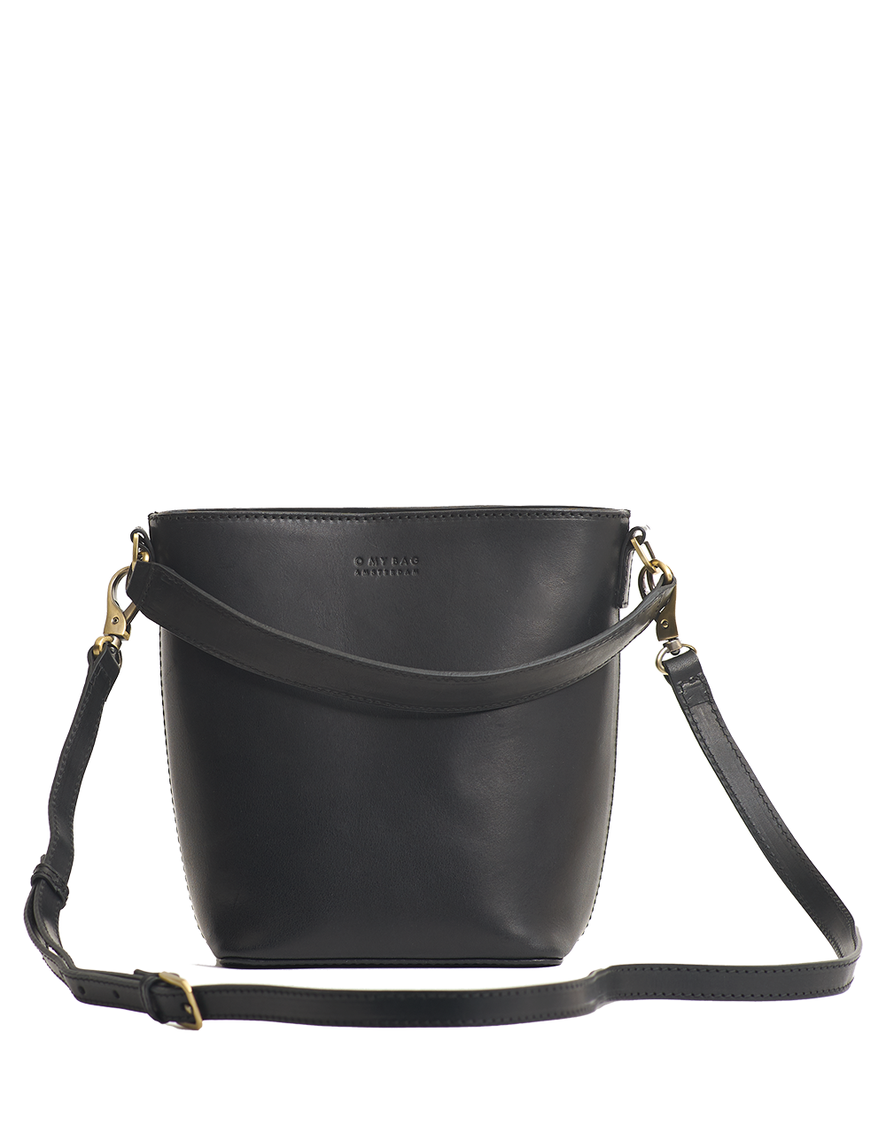 O MY BAG - BOBBI BUCKET BAG MIDI Classic Black - WERTE FREUNDE