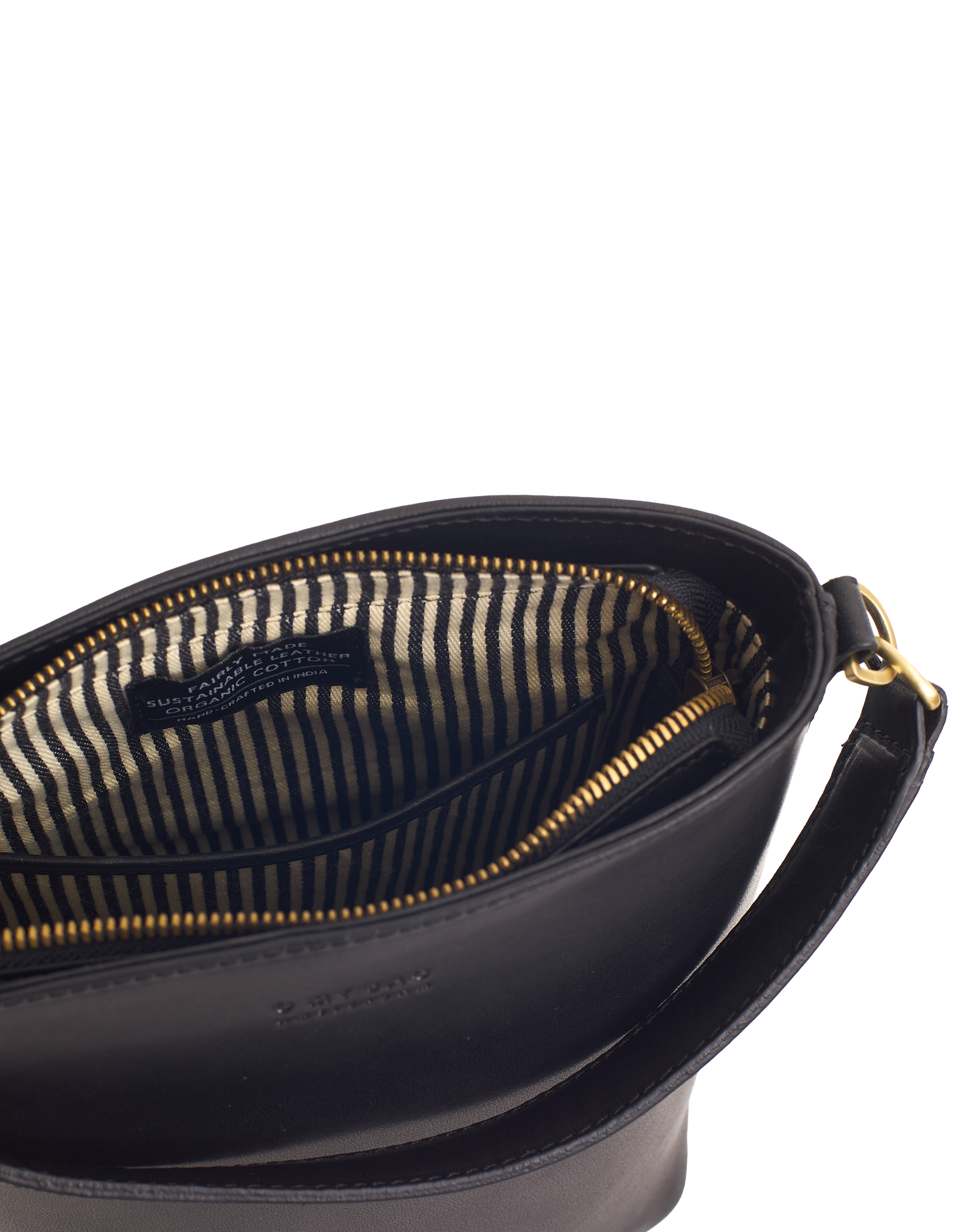 O MY BAG - BOBBI BUCKET BAG MIDI Classic Black - WERTE FREUNDE