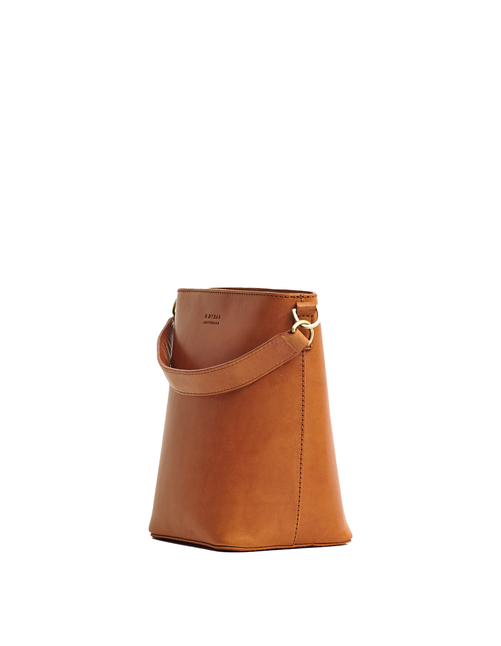 O MY BAG - BOBBI BUCKET BAG MIDI Classic Cognac - WERTE FREUNDE