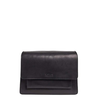 O MY BAG - Harper Bag Black Classic Leather - WERTE FREUNDE