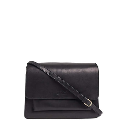 O MY BAG - Harper Bag Black Classic Leather - WERTE FREUNDE