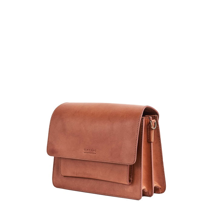 O MY BAG - HARPER Cognac Classic Leather - WERTE FREUNDE