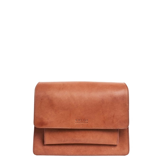 O MY BAG - HARPER Cognac Classic Leather - WERTE FREUNDE
