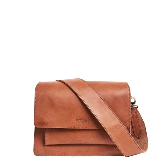 O MY BAG - HARPER Cognac Classic Leather - WERTE FREUNDE