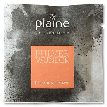 plaine - Pulverwunder 3in1 hair I shower I shave 10 x 3 g - WERTE FREUNDE