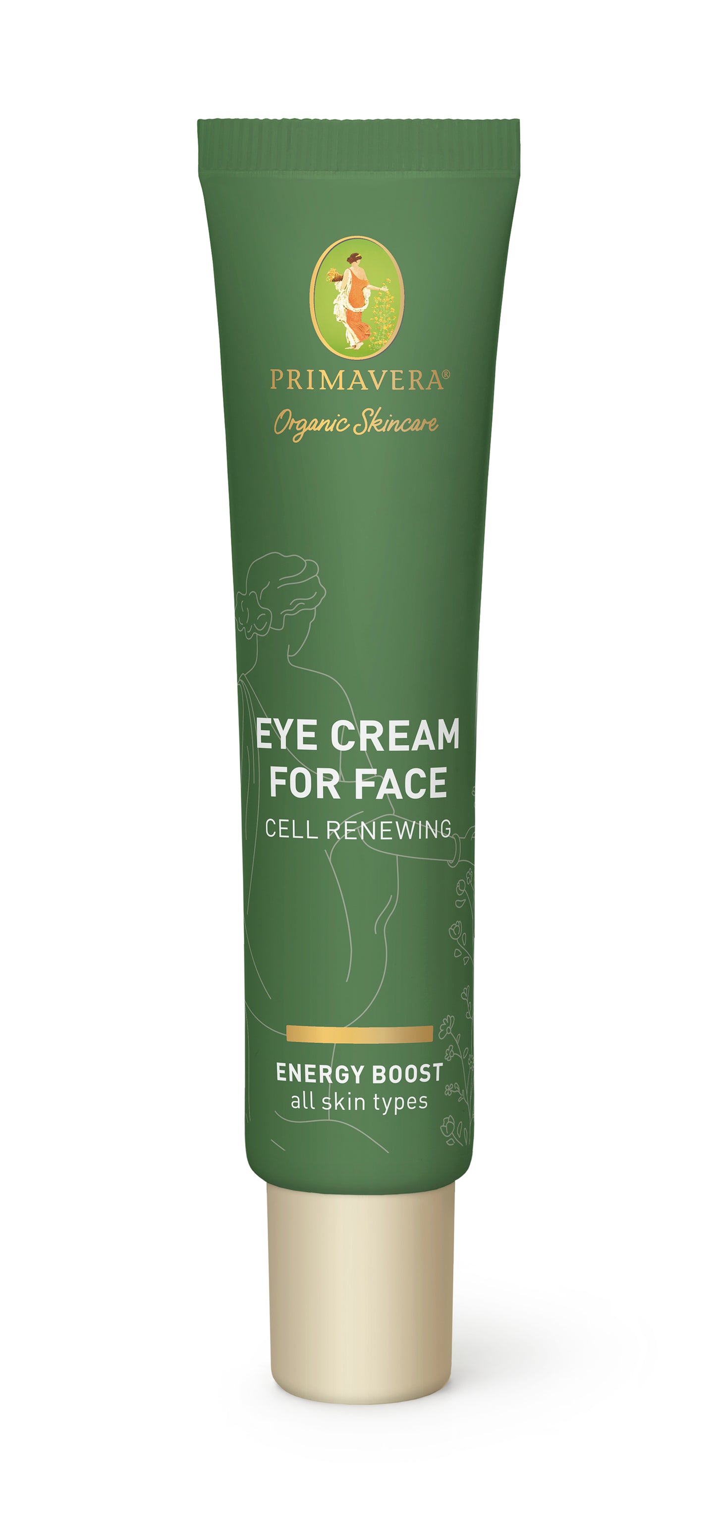 Primavera - Energy Boost - Eye Cream for Face - Cell Renewing 25 ml - WERTE FREUNDE