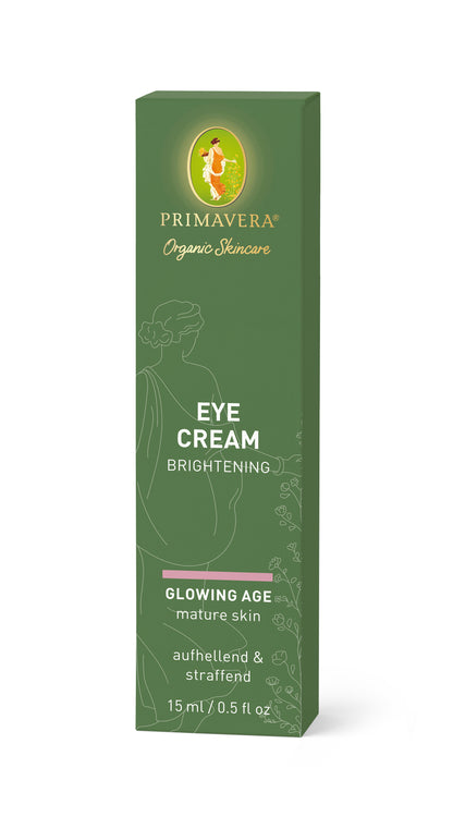 Primavera - Glowing Age - Eye Cream - Brightening 15 ml - WERTE FREUNDE