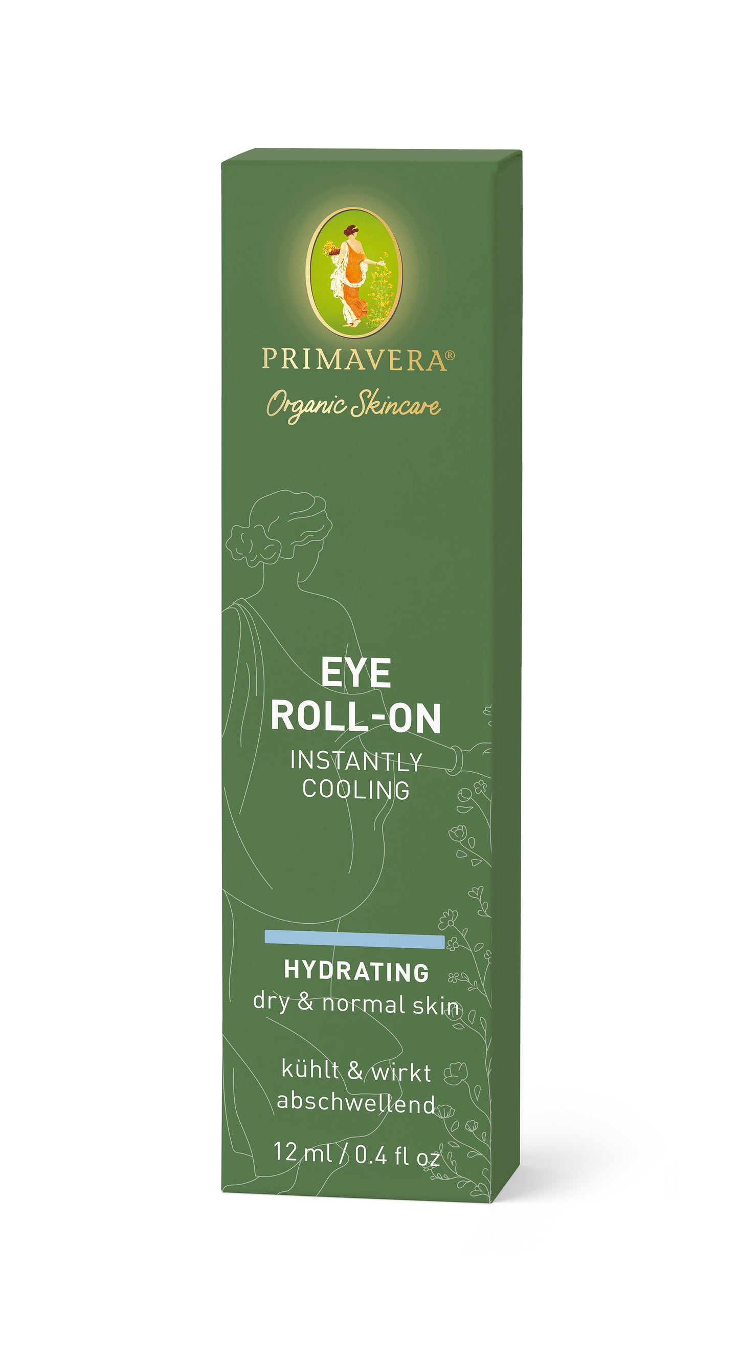 Primavera - Hydrating - Eye Roll-On - Instantly Cooling 12 ml - WERTE FREUNDE