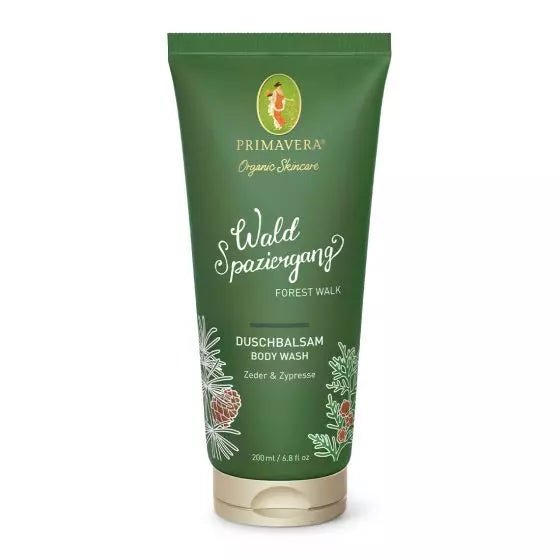 Primavera - Duschbalsam Waldspaziergang Zeder & Zypresse 200 ml - WERTE FREUNDE