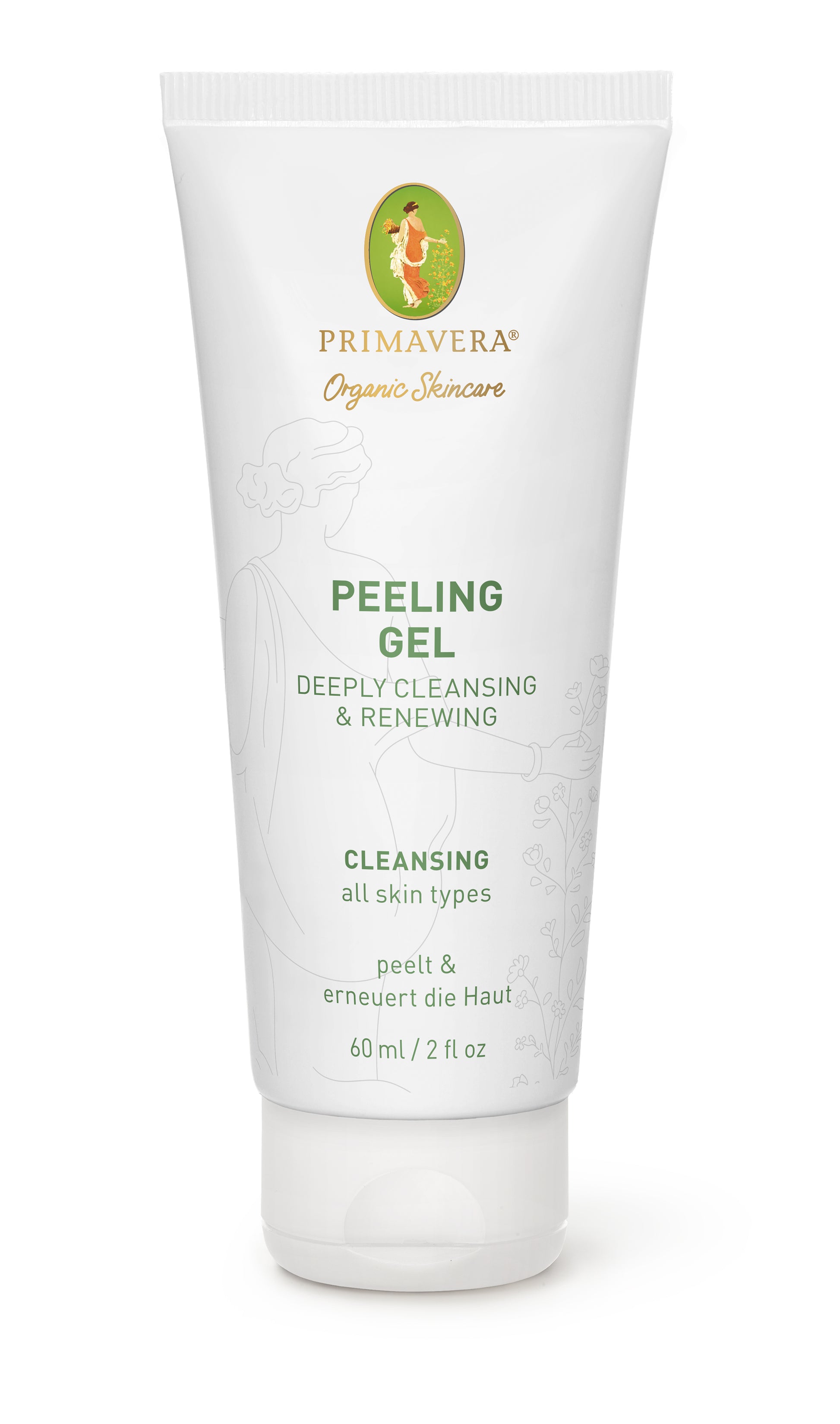 Primavera - Peeling Gel - Deeply Cleansing & Renewing 60 ml - WERTE FREUNDE