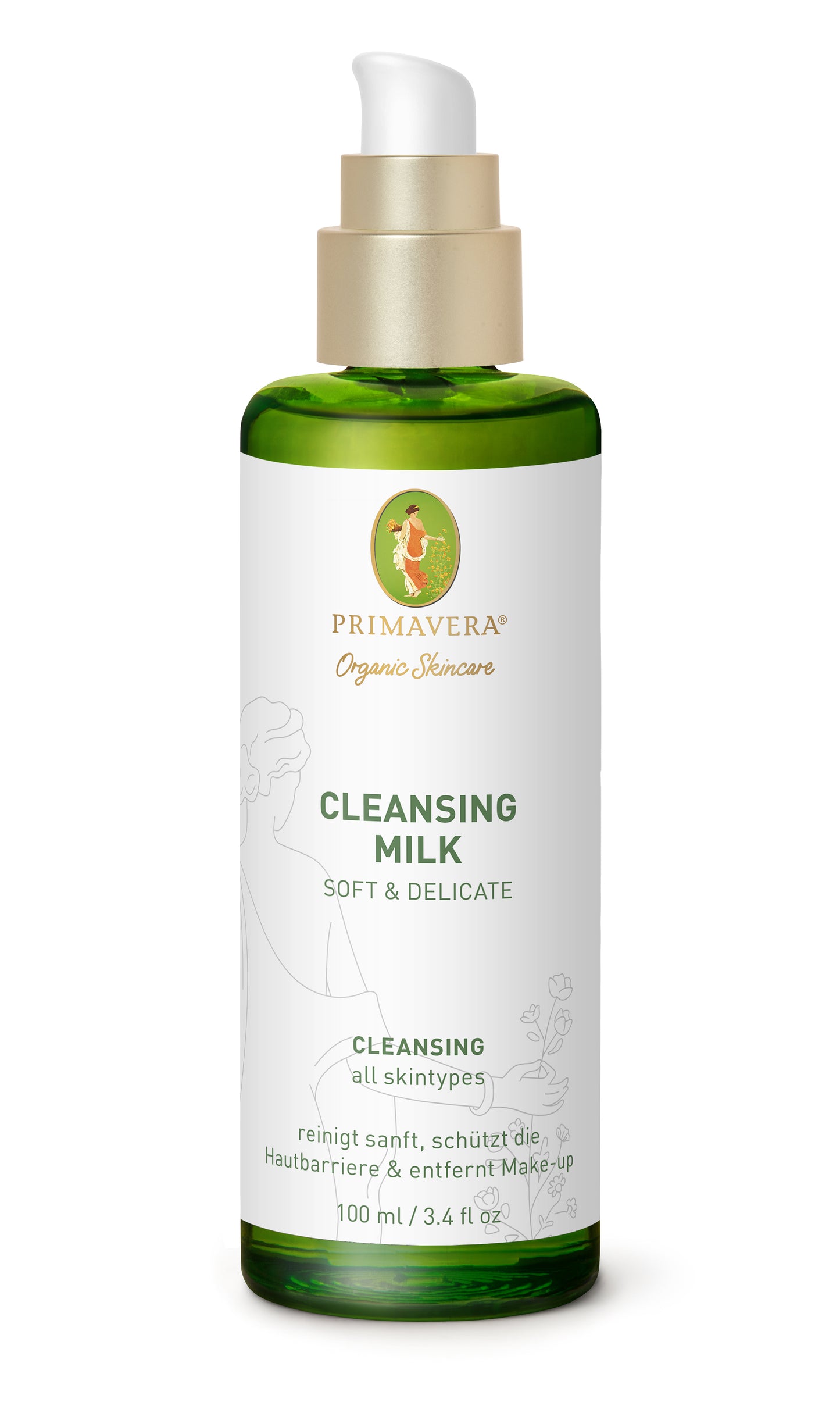 Primavera - Cleansing Milk - Soft & Delicate 100 ml - WERTE FREUNDE