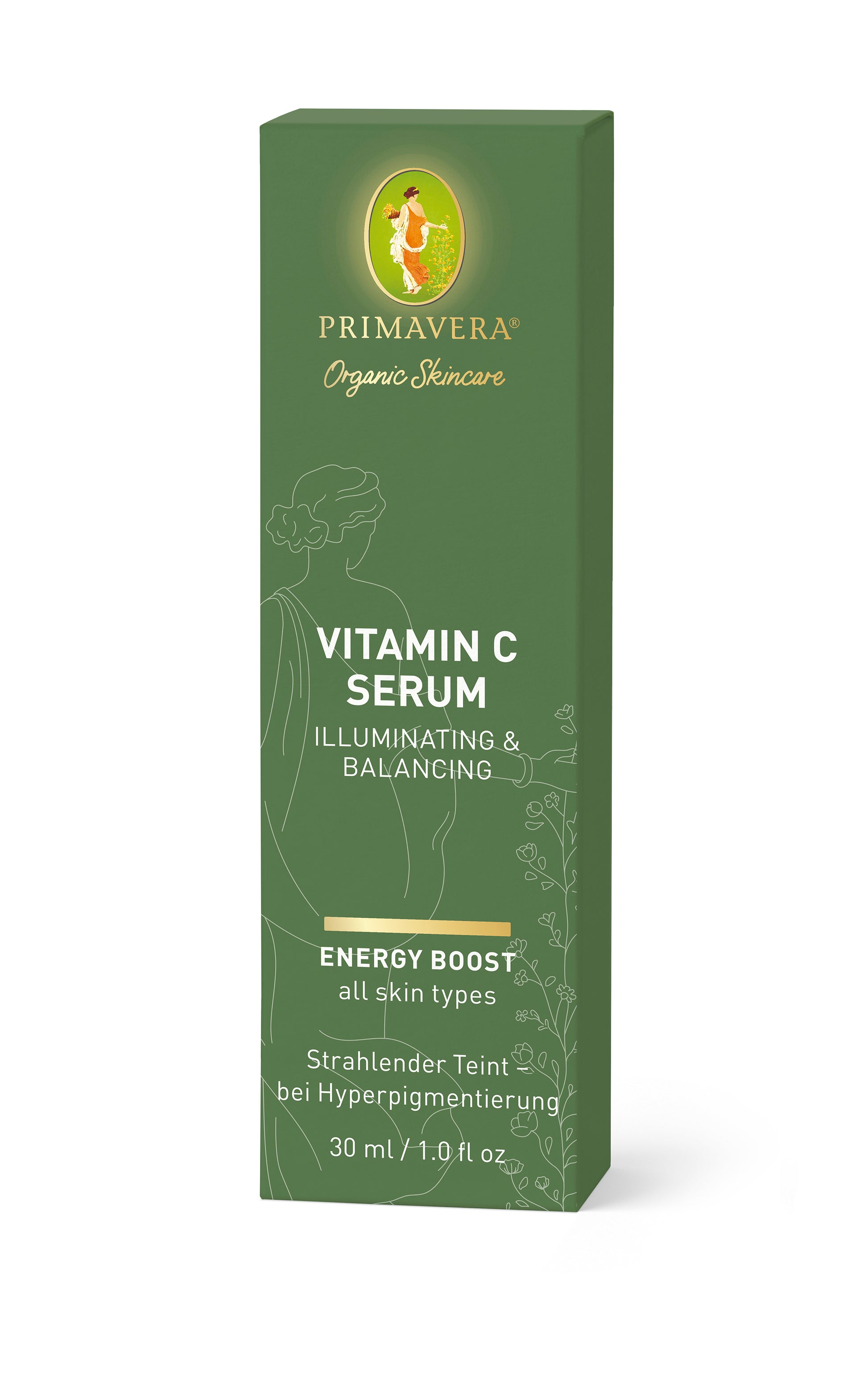 Primavera - Energy Boost - Vitamin C Serum Illuminating & Balancing 30 ml - WERTE FREUNDE