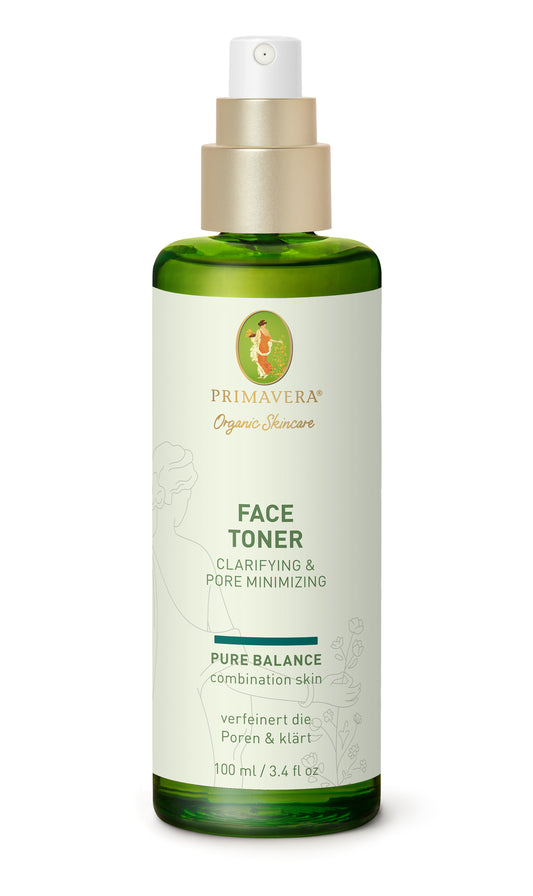 Primavera - Pure Balance - Face Toner - Clarifying & Pore Minimizing 100 ml - WERTE FREUNDE