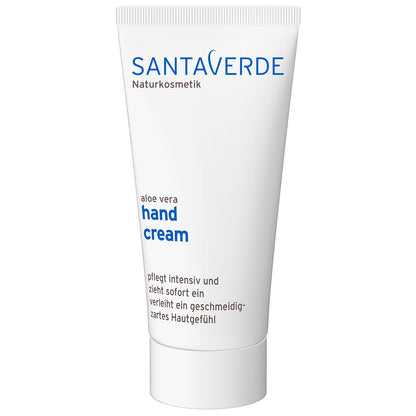 Santaverde - Aloe Vera Handcreme - Basis Körperpflege - 50 ml - WERTE FREUNDE