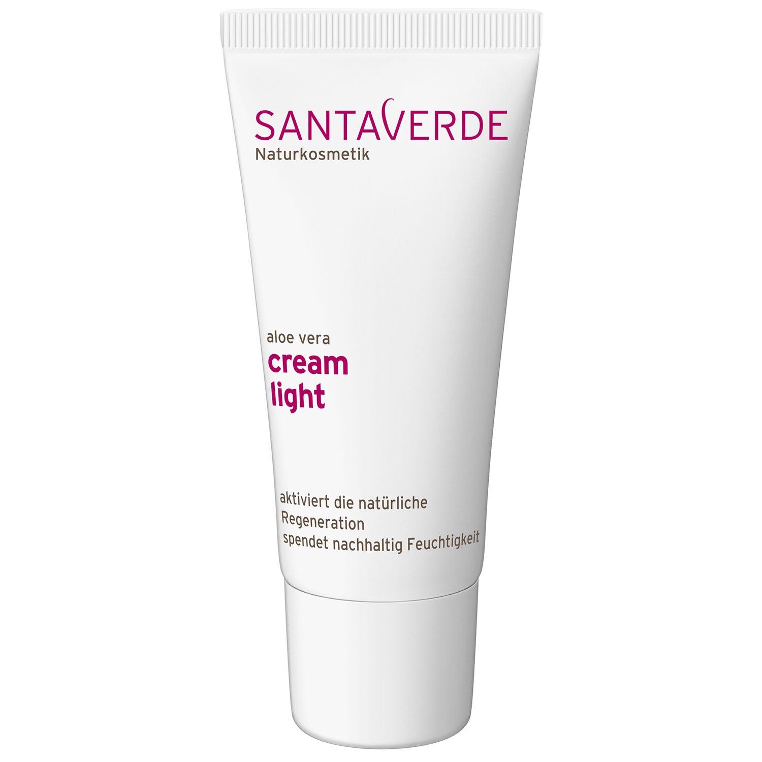 Santaverde - Aloe Vera Creme Light - Basis Gesichtspflege - 30 ml - WERTE FREUNDE