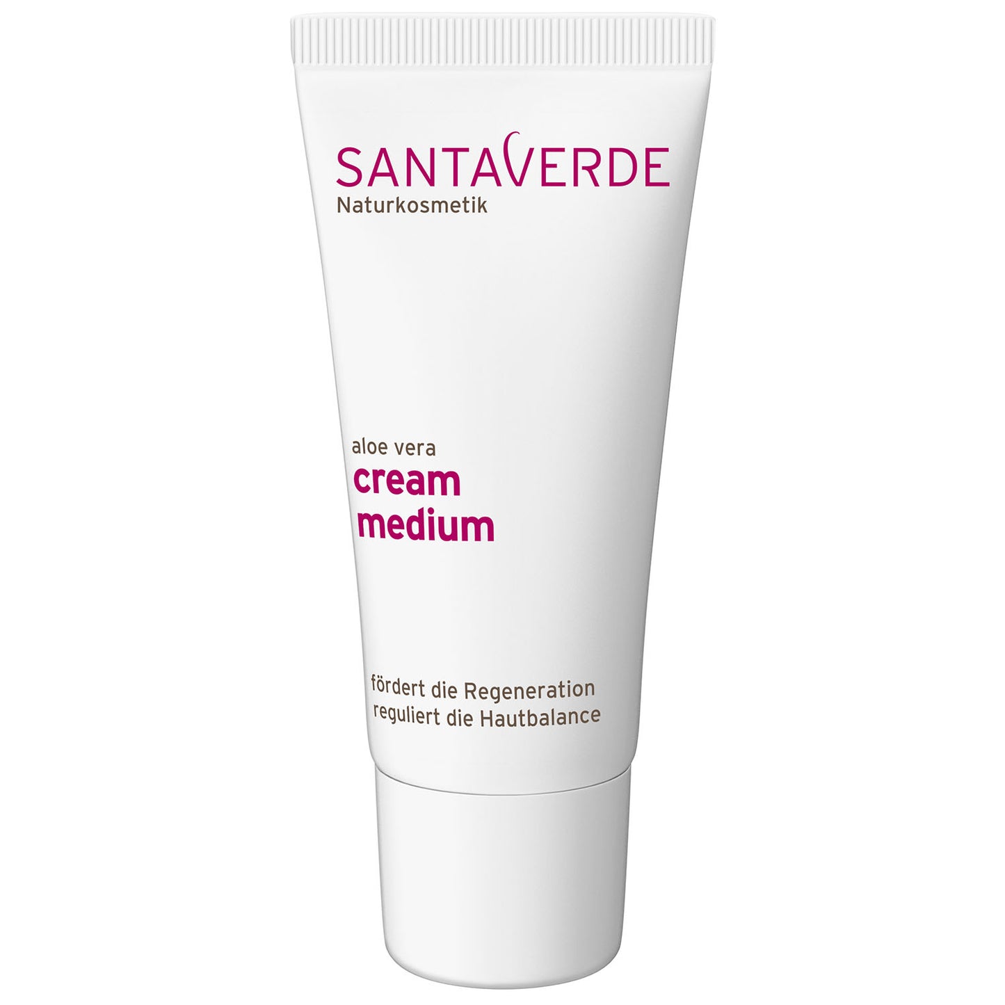 Santaverde - Aloe Vera Creme Medium - Basis Gesichtspflege - 30 ml - WERTE FREUNDE
