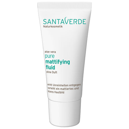 Santaverde - Pure Mattifying Fluid ohne Duft - 30 ml - WERTE FREUNDE