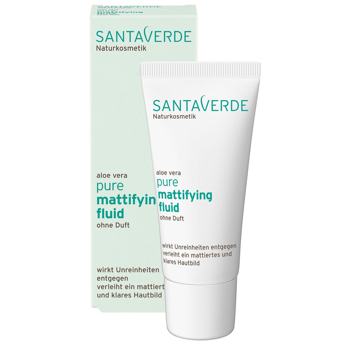 Santaverde - Pure Mattifying Fluid ohne Duft - 30 ml - WERTE FREUNDE