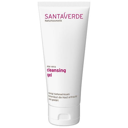 Santaverde - Aloe Vera Reinigungsgel - Sanfte Reinigung - 100 ml - WERTE FREUNDE