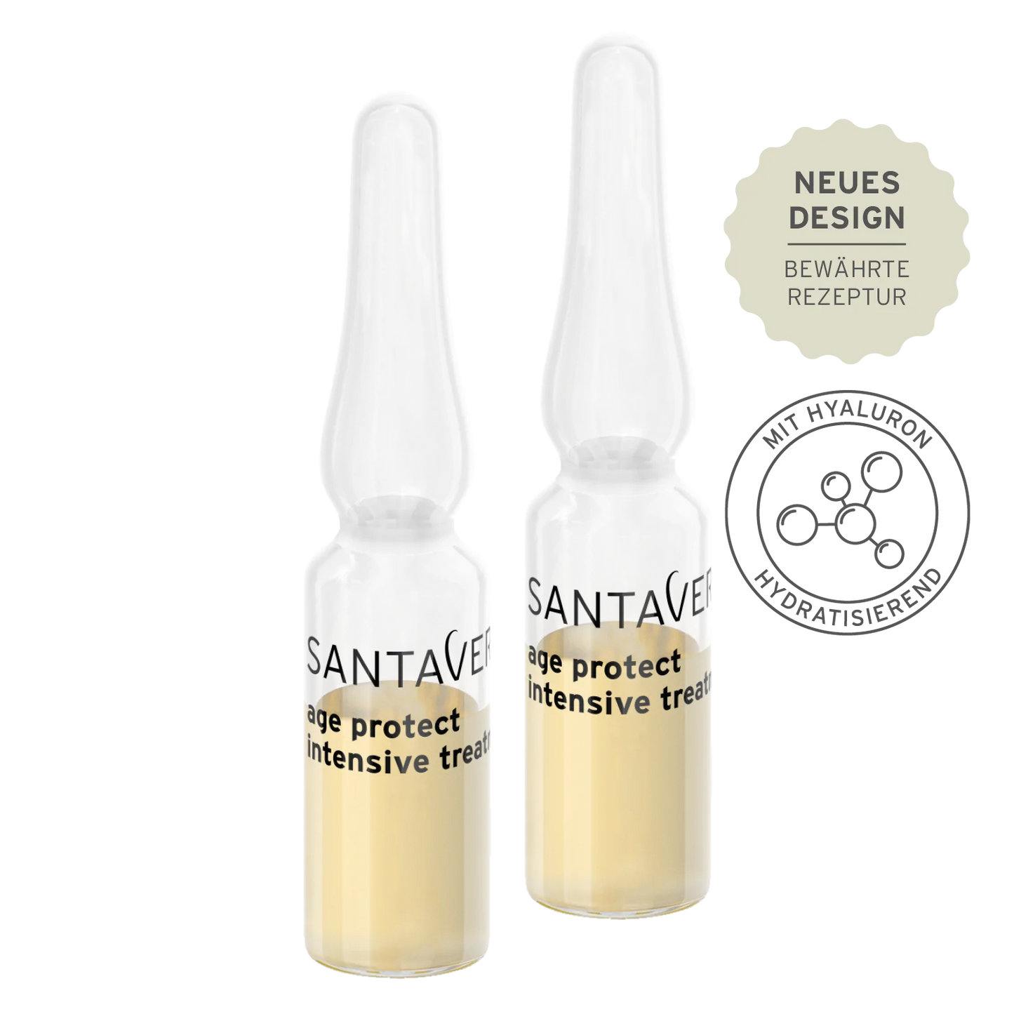Santaverde - Aloe Vera Blüte Age Protect Ampullenkur - Anti-Ageing Gesichtspflege - 10 ml - WERTE FREUNDE