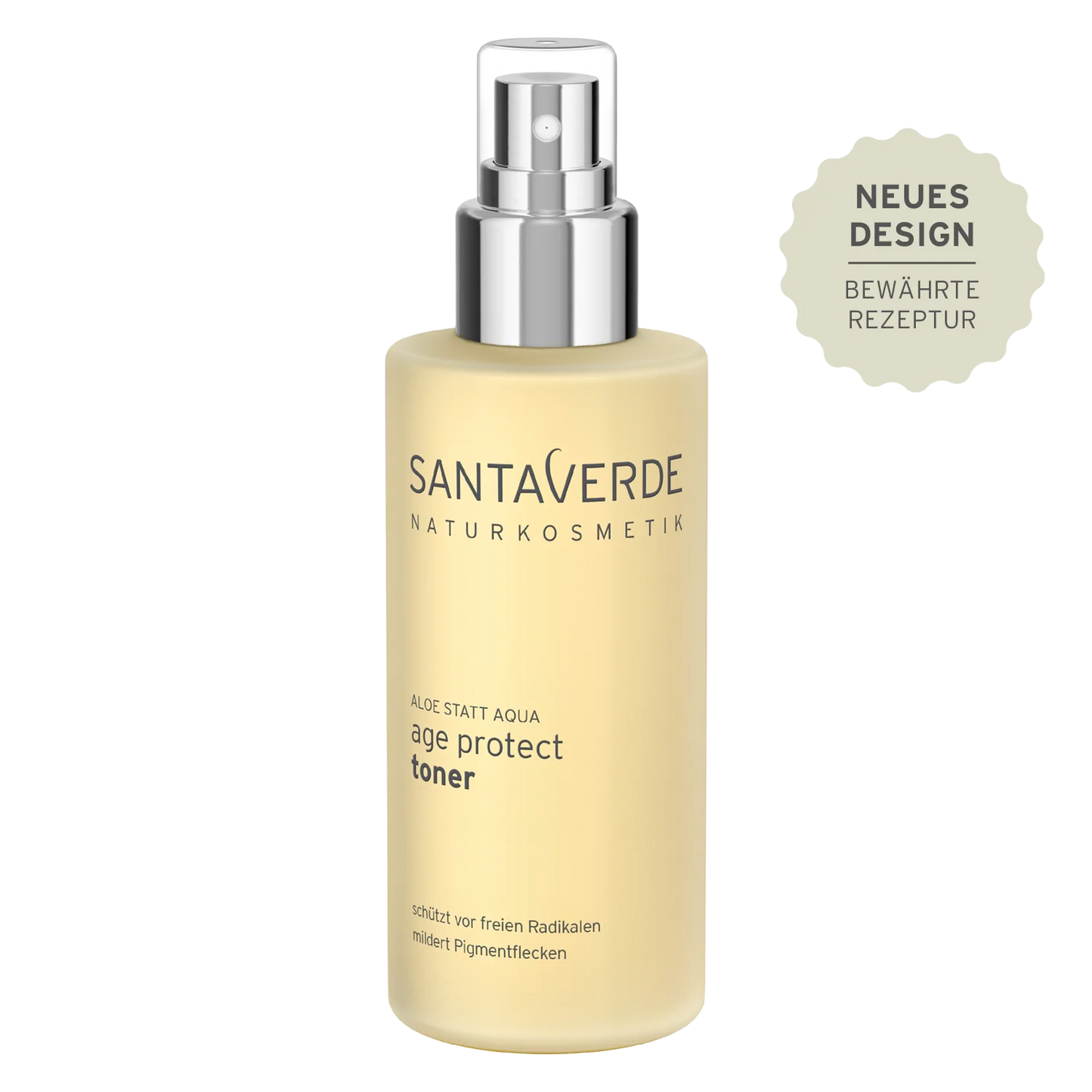 Santaverde - Aloe Vera Blüte Age Protect Toner - Anti-Ageing Gesichtspflege - 100 ml - WERTE FREUNDE