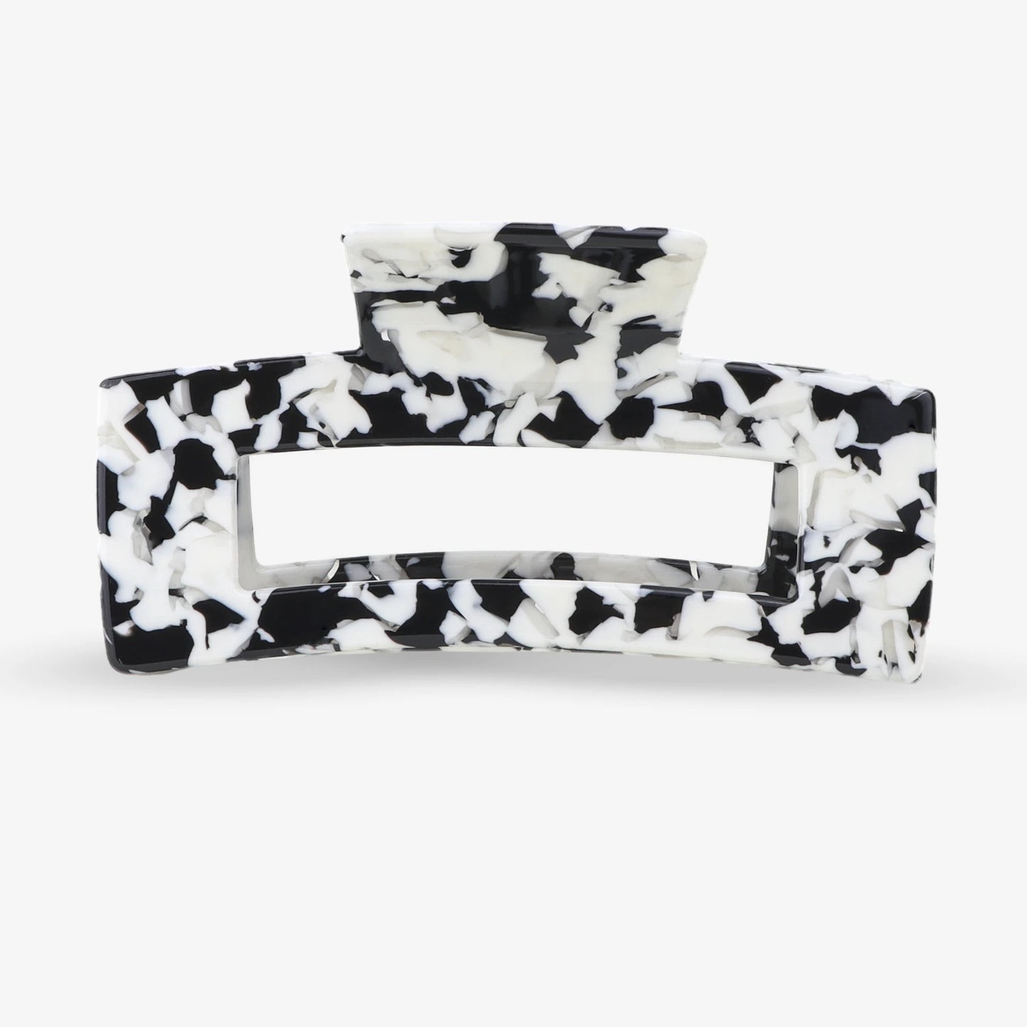 sasstie - Big Crush Black Marble Haarklammer - WERTE FREUNDE