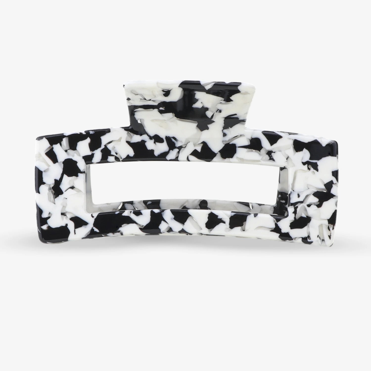 sasstie - Big Crush Black Marble Haarklammer - WERTE FREUNDE