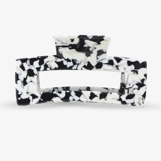 sasstie - Big Crush Black Marble Haarklammer - WERTE FREUNDE