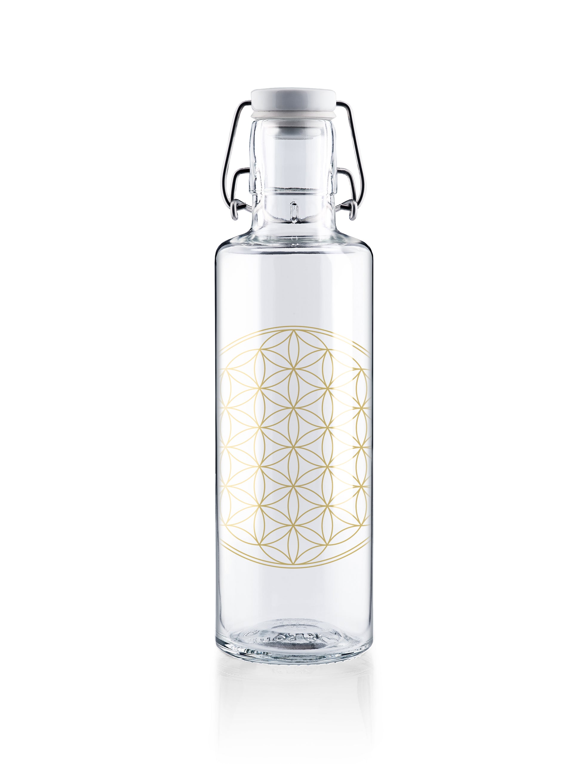 soulbottles - Bottle Flower of life 0,6l - WERTE FREUNDE