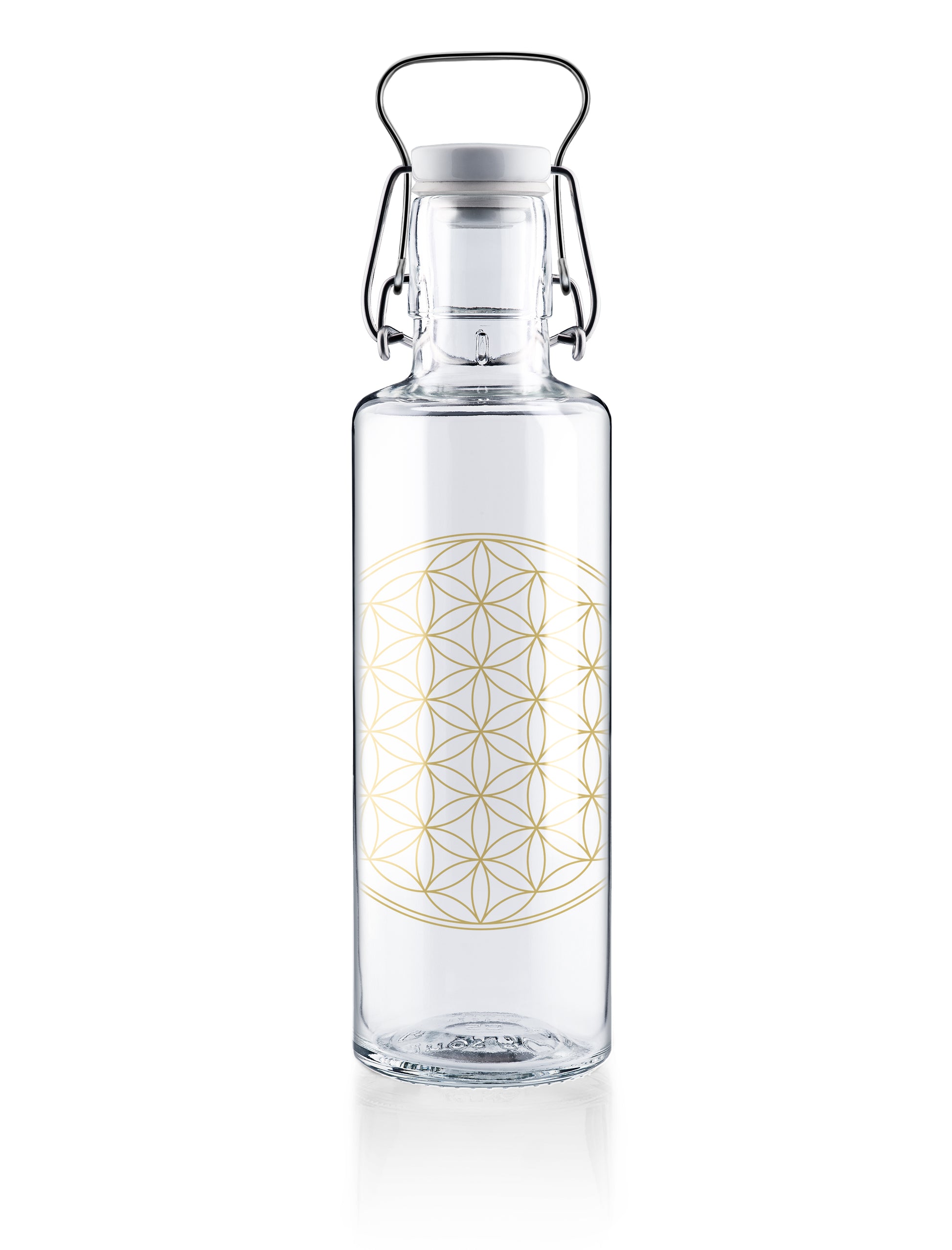 soulbottles - Bottle Flower of life 0,6l - WERTE FREUNDE