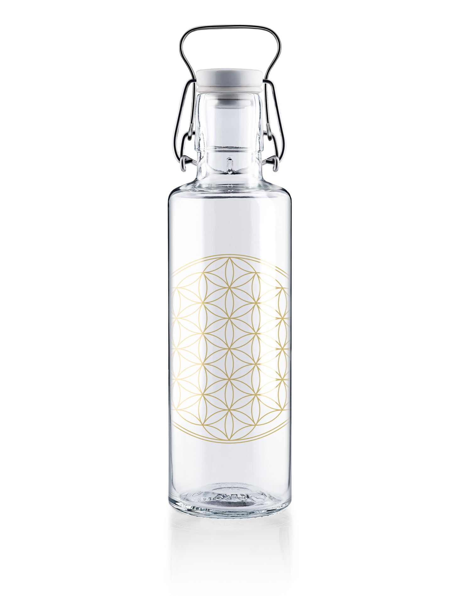 soulbottles - Bottle Flower of life 1l - WERTE FREUNDE