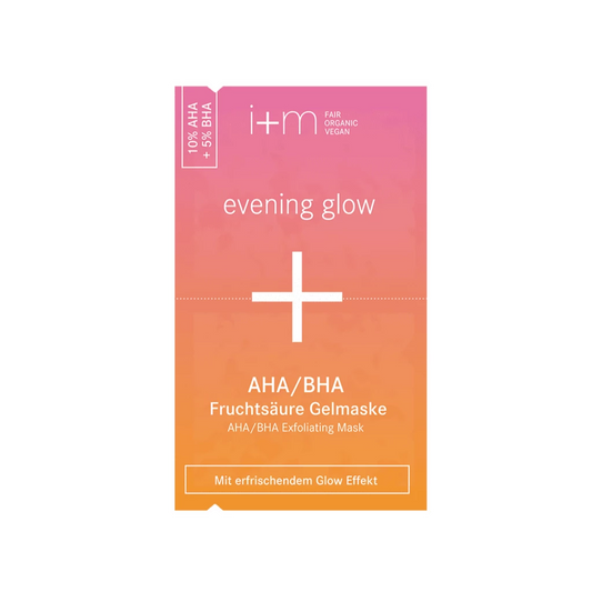i+m - AHA/BHA Evening Glow Fruchtsäure Gesichtsmaske 2x4ml