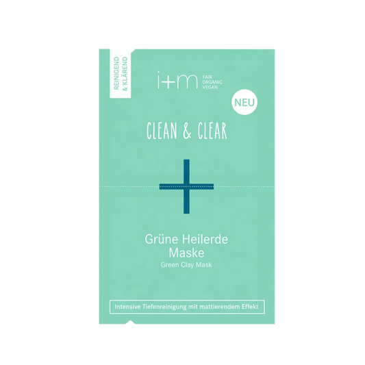 i+m - Grüne Heilerde Maske Clean & Clear 2x7ml