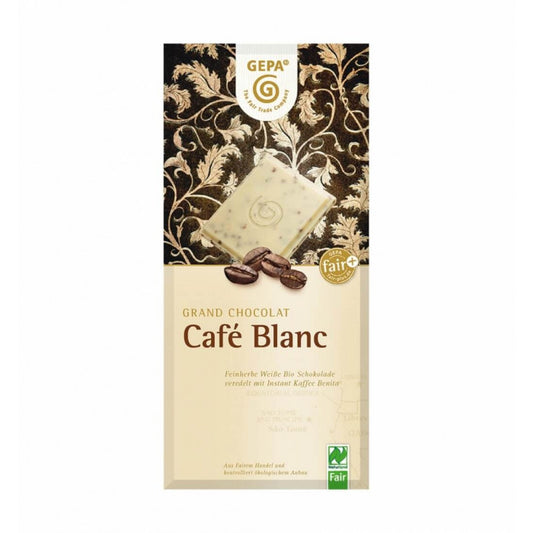 gepa - Schokolade Café Blanc 100g