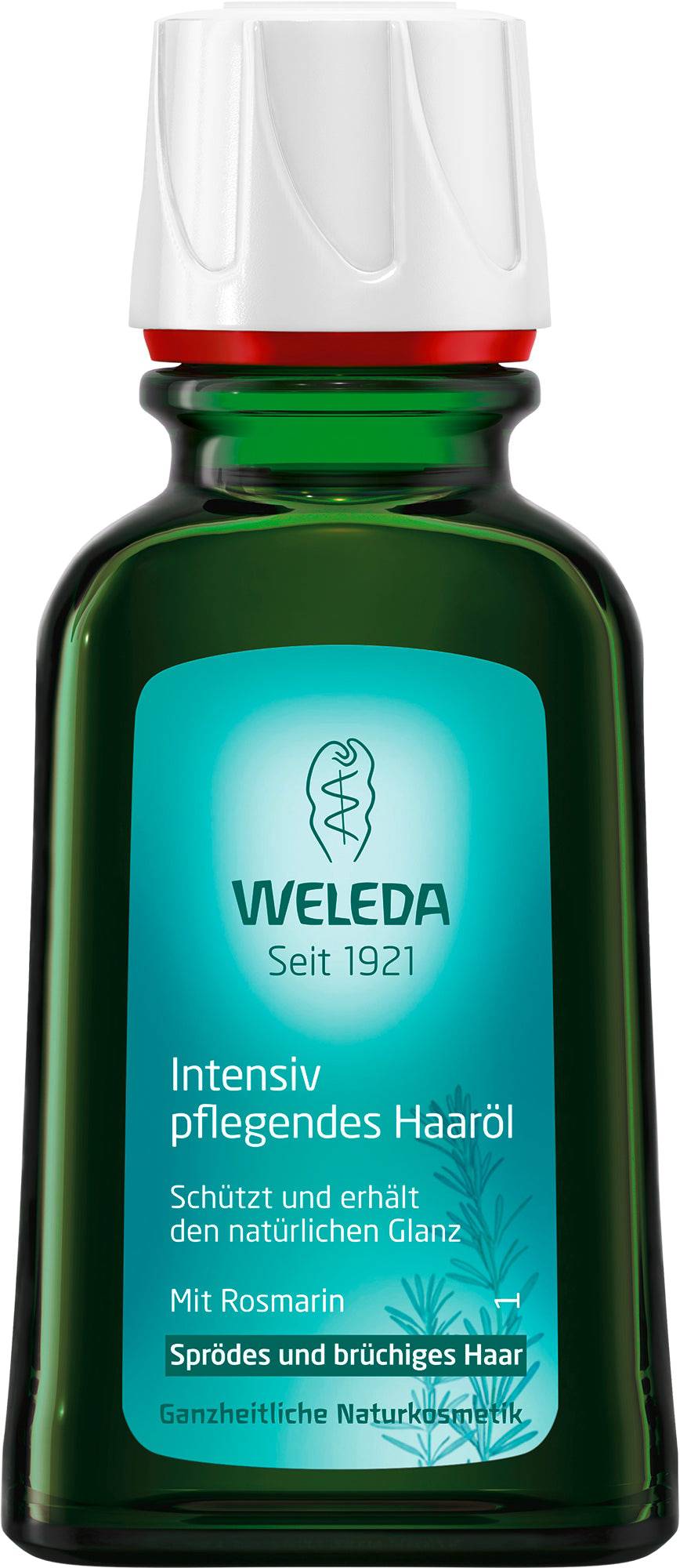 Weleda - Intensiv pflegendes Haaröl mit Rosmarin 50 ml - WERTE FREUNDE