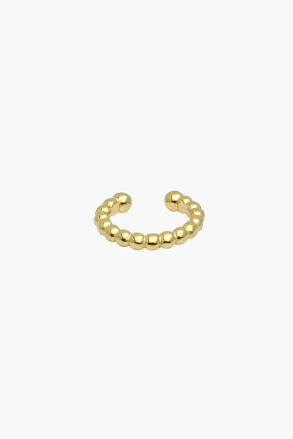 Wildthings - Bubble ear cuff gold plated 1 St. - WERTE FREUNDE